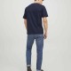 Ανδρικό T-shirt με Λογότυπο JACK&JONES 12241894 NAVY