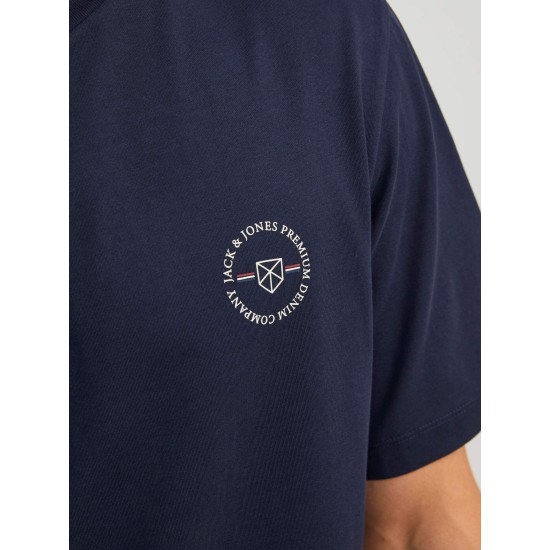 Ανδρικό T-shirt με Λογότυπο JACK&JONES 12241894 NAVY