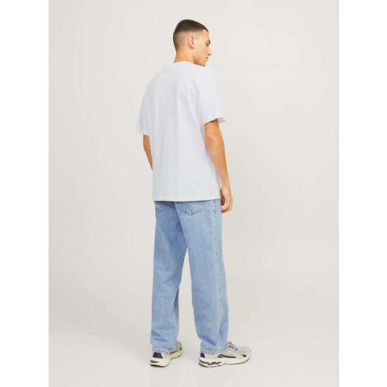 Ανδρικό T-shirt με τύπωμα JACK&JONES 12253679 WHITE