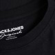 Ανδρικό T-shirt με Λογότυπο JACK&JONES 12252681 BLACK 