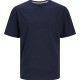 Ανδρικό Λινό T-shirt JACK&JONES 12252797 NAVY