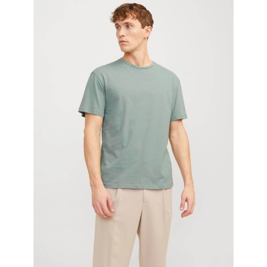 Ανδρικό Λινό T-shirt JACK&JONES 12252797 MINT