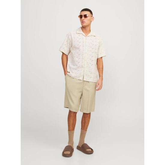 Ανδρική βερμούδα LOOSE FIT 12253026 BEIGE