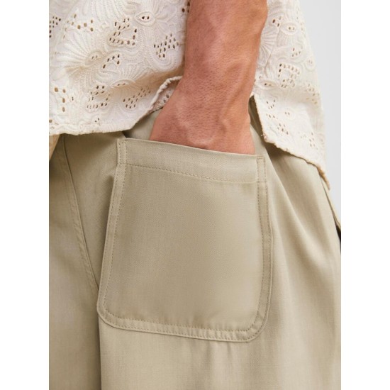 Ανδρική βερμούδα LOOSE FIT 12253026 BEIGE