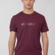 REBASE 251RTS-9017 DARK RASBERRY T-shirt με λογότυπο