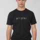 REBASE 251RTS-9017 BLACK T-shirt με λογότυπο