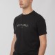 REBASE 251RTS-9017 BLACK T-shirt με λογότυπο