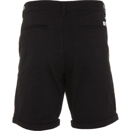 Jack & Jones 12182549 BLACK Ανδρική Βερμούδα Chino 