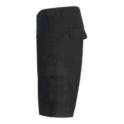 JACK&JONES 12274389 BLACK Ανδρική Βερμούδα Cargo