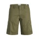 JACK&JONES 12274389 OLIVE NIGHT Ανδρική Βερμούδα Cargo