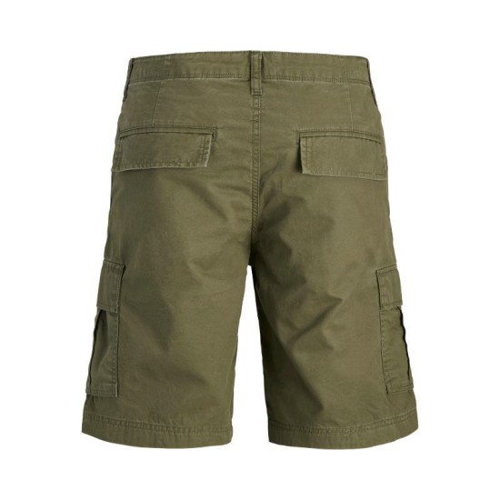 JACK&JONES 12274389 OLIVE NIGHT Ανδρική Βερμούδα Cargo