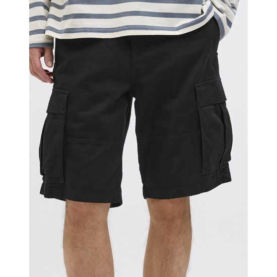 JACK&JONES 12268266 BLACK Ανδρική Βερμούδα Cargo