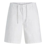 JACK&JONES 12274983 WHITE Ανδρική Βερμούδα chino