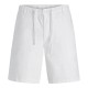 JACK&JONES 12274983 WHITE Ανδρική Βερμούδα chino