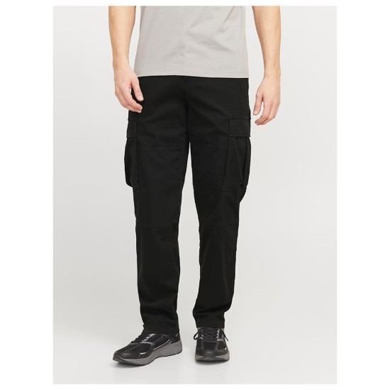 JACK&JONES CARGO PANT 12268364 BLACK