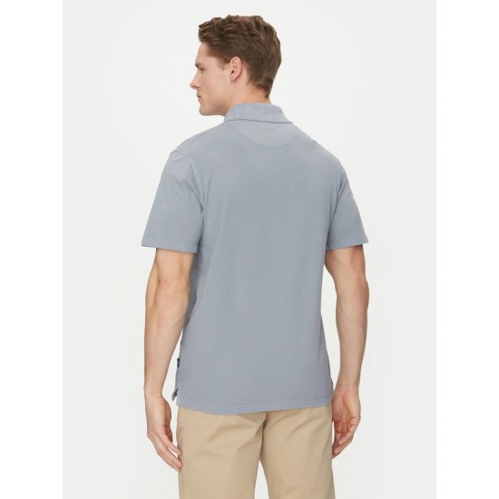 JACK&JONES 12257315 FLINT STONE Polo Μπλούζα Κοντομάνικη 