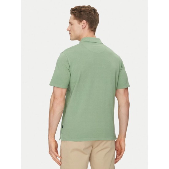 JACK&JONES 12257315 DARK IVY Polo Μπλούζα Κοντομάνικη 