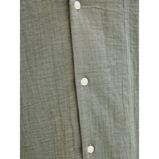 JACK&JONES 12274798 MULLED BASIL Κοντομάνικο Πουκάμισο 