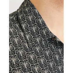 JACK&JONES 12271103 BLACK Wide Fit Shirt