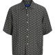 JACK&JONES 12271103 BLACK Wide Fit Shirt