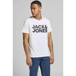JACK&JONES T-SHIRT 12151955 WHITE