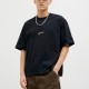 JACK&JONES T-SHIRT OVERSIZED 12273310 BLACK