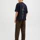 JACK&JONES T-SHIRT OVERSIZED 12273310 BLACK