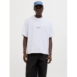 JACK&JONES T-SHIRT OVERSIZED 12273310 WHITE 