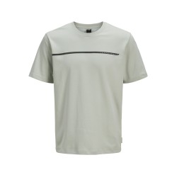JACK&JONES T-SHIRT 12273120 AQUA GREY