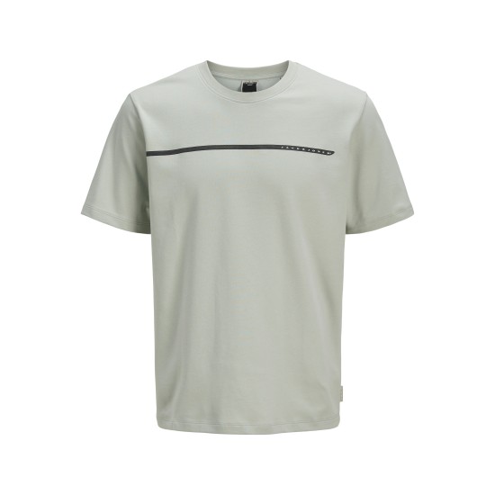 JACK&JONES T-SHIRT 12273120 AQUA GREY