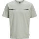 JACK&JONES T-SHIRT 12273120 AQUA GREY