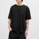 JACK&JONES 12273388 BLACK Oversized T-shirt με πίσω τύπωμα