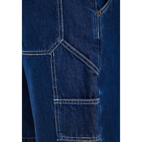 JACK&JONES 12289502 DARK BLUE JEAN ΒΕΡΜΟΥΔΑ CARPENTER