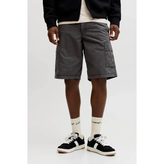 JACK&JONES 12292263 ASPHALT Ανδρική Βερμούδα Cargo