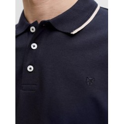 JACK&JONES 12292983 NIGHT SKY Polo T-shirt