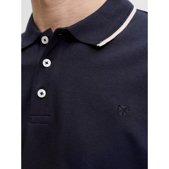 JACK&JONES 12292983 NIGHT SKY Polo T-shirt