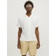 JACK&JONES 12255781 CLOUD DANCER Wide Fit Shirt