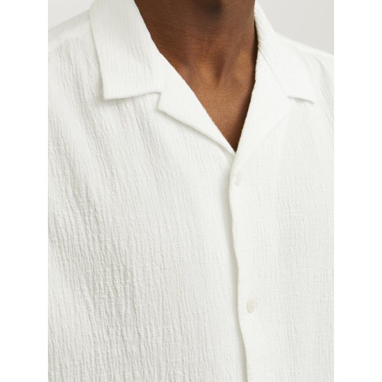 JACK&JONES 12255781 CLOUD DANCER Wide Fit Shirt