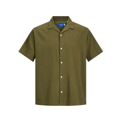 JACK&JONES 12255781 DUSTY GREEN  Wide Fit Shirt