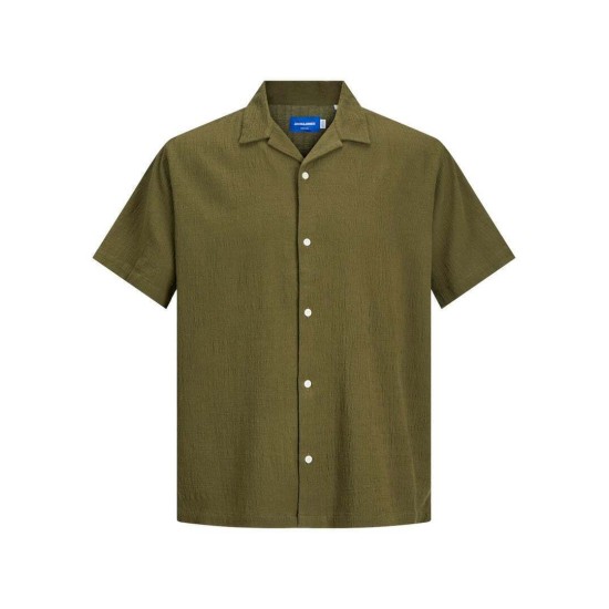 JACK&JONES 12255781 DUSTY GREEN  Wide Fit Shirt