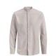JACK&JONES 12288601 BEIGE Λινό mao πουκάμισο 