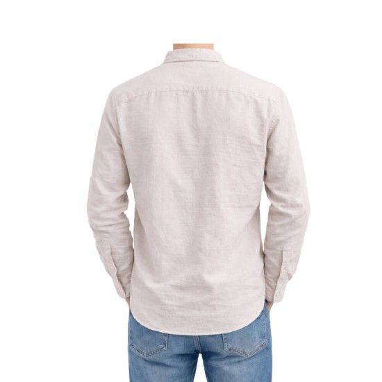 JACK&JONES 12288601 BEIGE Λινό mao πουκάμισο 