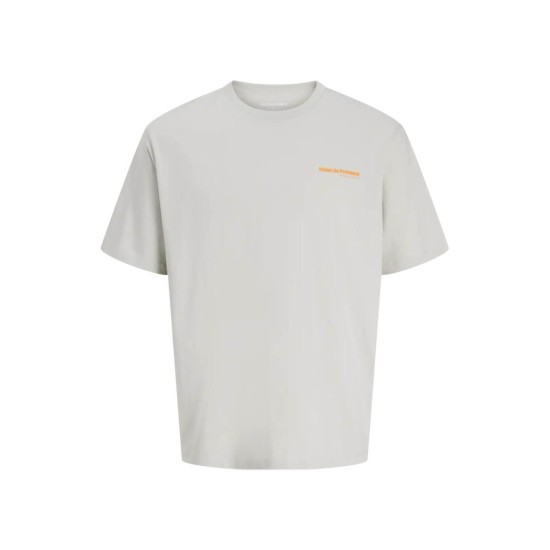 JACK&JONES 12288350 CLACIER GRAY T-Shirt με πίσω τύπωμα JACK&JONES 12288350 CLACIER GRAY T-Shirt με πίσω τύπωμα