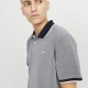 JACK&JONES 12274681 BLUE Polo T-shirt