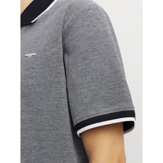 JACK&JONES 12274681 BLUE Polo T-shirt