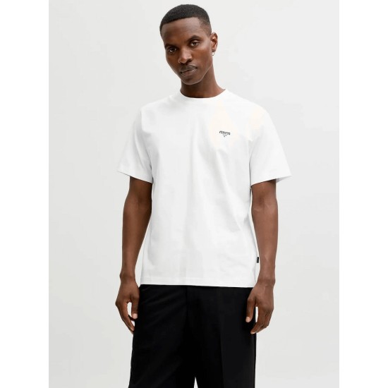JACK&JONES 12292383 WHITE T-SHIRT 