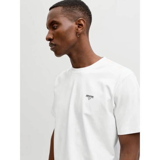 JACK&JONES 12292383 WHITE T-SHIRT 