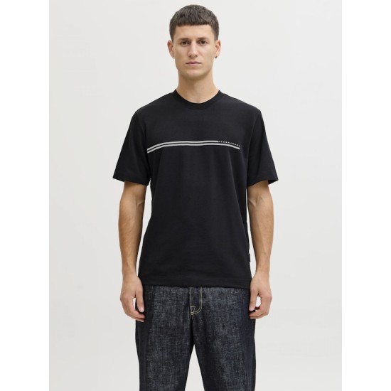 JACK&JONES 12289936 BLACK T-SHIRT 