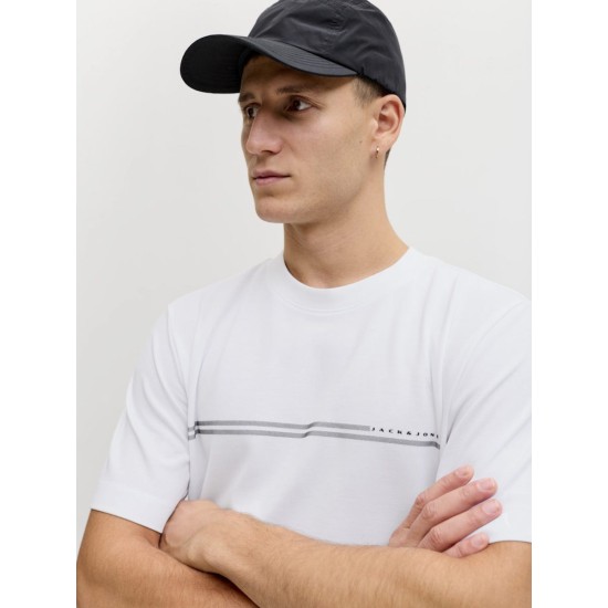 JACK&JONES 12289936 WHITE T-SHIRT 