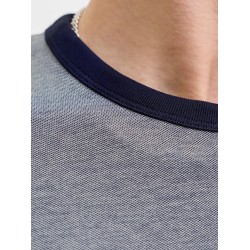 JACK&JONES 12276801 BLUE MELANGE T-SHIRT 